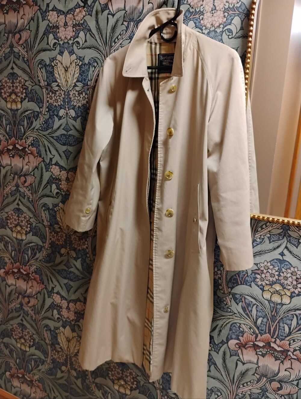 Vintage Burberry Trench Coat, Single Breasted